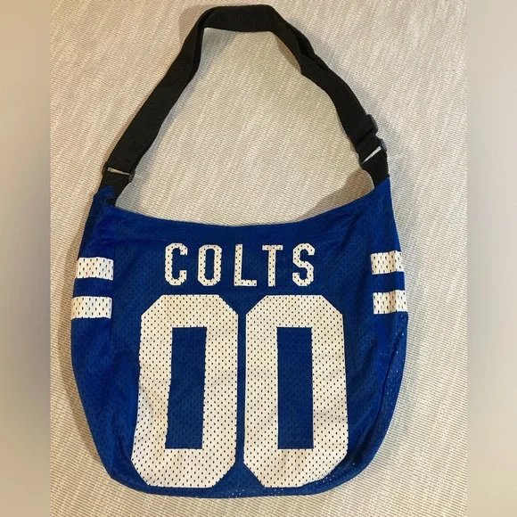 Vintage Colts Bag/ Purse. Multiple uses. Jersey look. - Picture 4 of 10